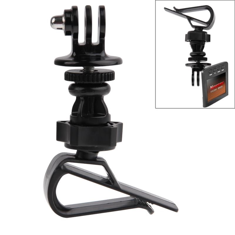 360 Degree Rotation Holder for Automobile Data Recorder for GoPro Hero 4 / 3+ / 3 / 2 / 1, SJCAM SJ6000 / SJ5000 / SJ4000 (Black)