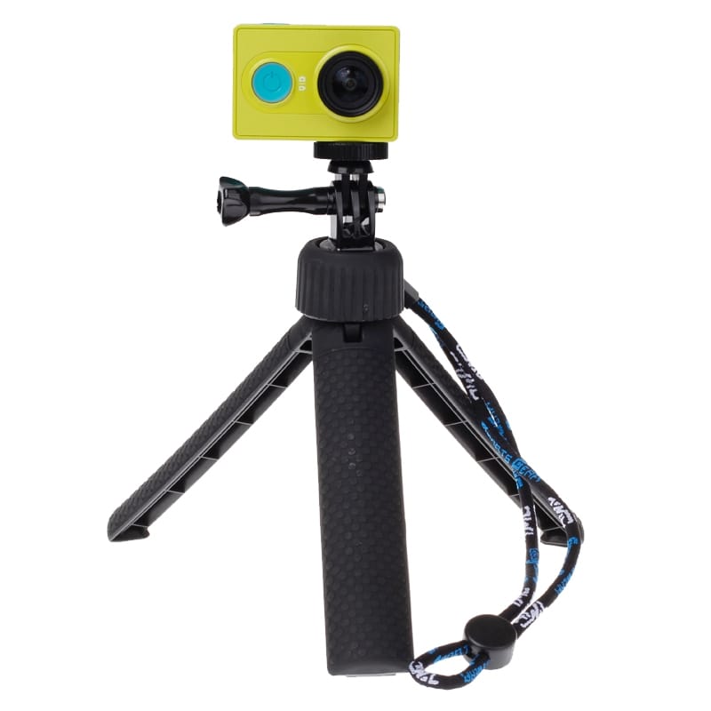 Portable Folding Tripod with Lanyard & Screw Rod for Xiaomi Yi Sport Camera