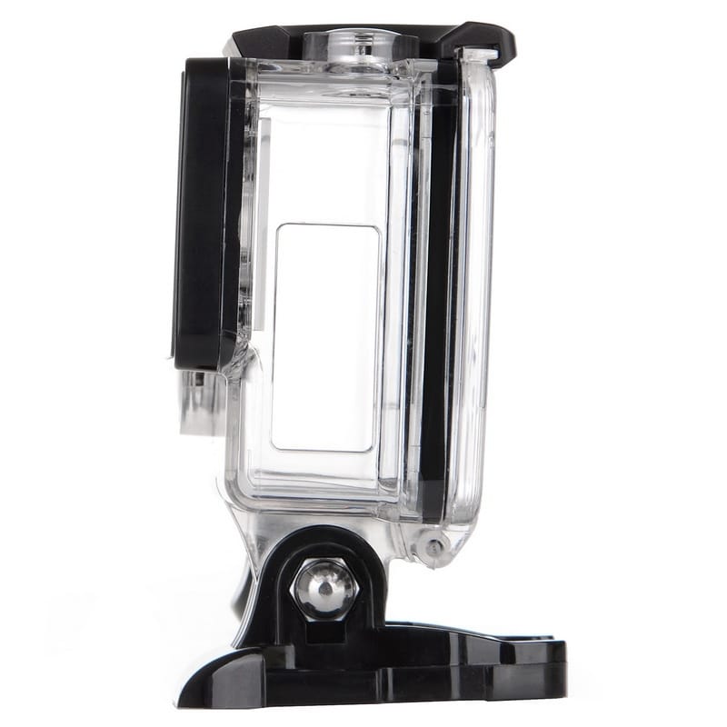 Side Open Skeleton Housing Protective Case + Thumb Knob + Tripod Mount for Dazzne P2 Sports Camera