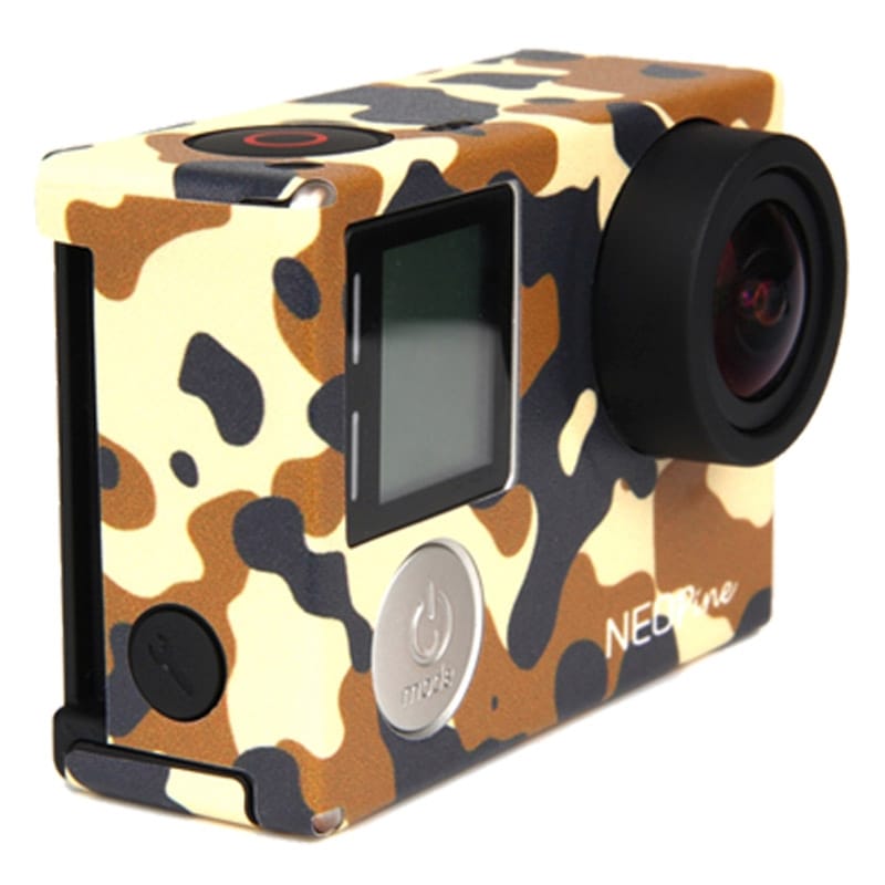 NEOpine ST-4 France Flag Pattern Sticker for GoPro HERO4 (Style2)