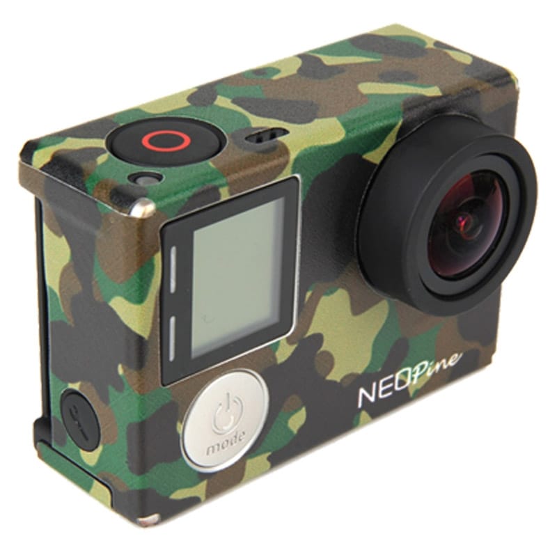 NEOpine ST-4 France Flag Pattern Sticker for GoPro HERO4 (Style4)