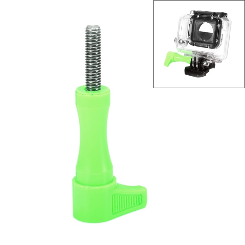 NEOpine GAC-62 L-Shape Tighter Torque Screw for GoPro HERO4 /3+ /3 /2 /1, SJ4000 / SJ5000 / SJ6000 / SJ7000, Xiaomi Yi Sport Camera (Green)