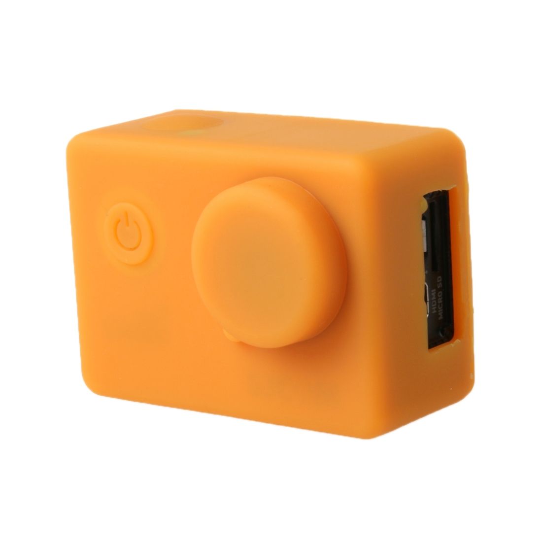 Silicone Gel Protective Case for SJCAM SJ4000 / SJ5000 Sport Camera (Orange)