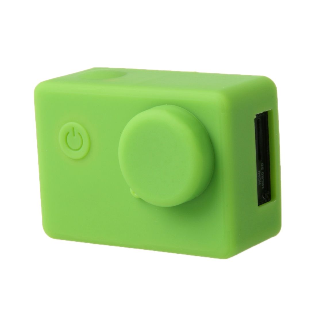 Silicone Gel Protective Case for SJCAM SJ4000 / SJ5000 Sport Camera (Green)