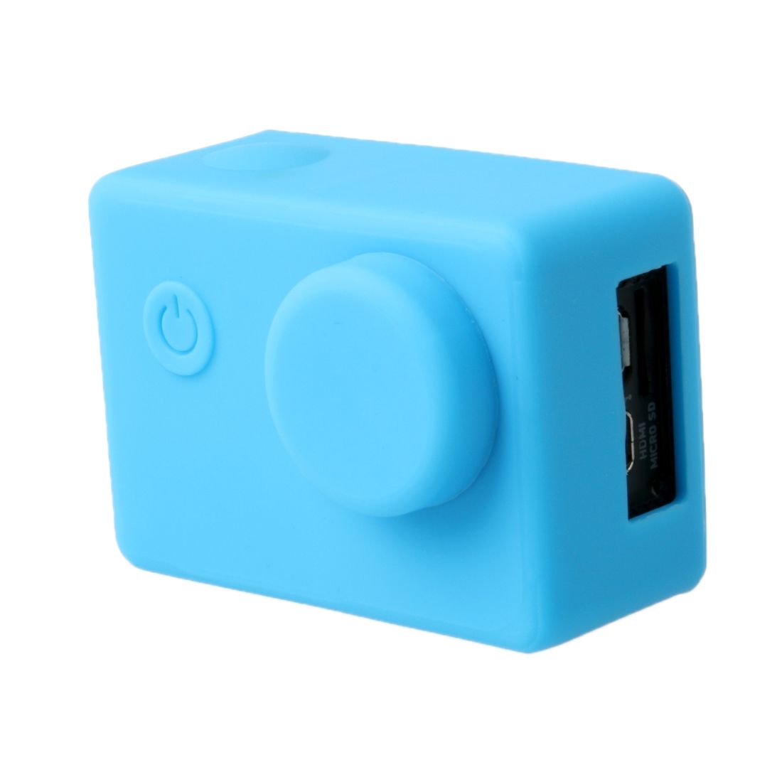 Silicone Gel Protective Case for SJCAM SJ4000 / SJ5000 Sport Camera (Blue)