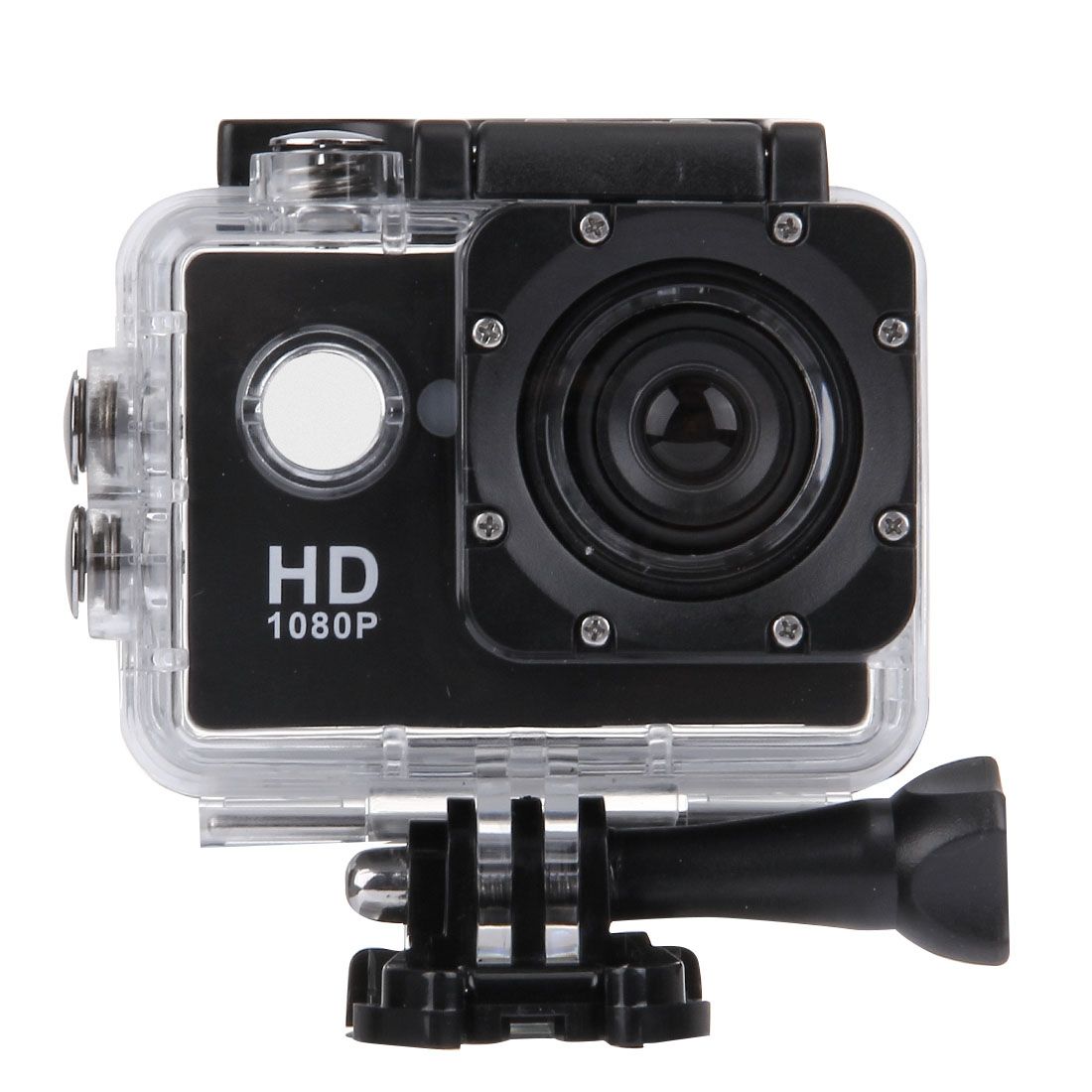 A7 HD 1080P 2.0 inch LCD Screen Sports Camcorder with Waterproof Case, 30m Waterproof (Black)