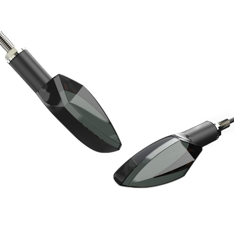2 PCS DC12V Motorcycle LED Dynamic Blinker Side Lights Flowing Water Turn Signal Light