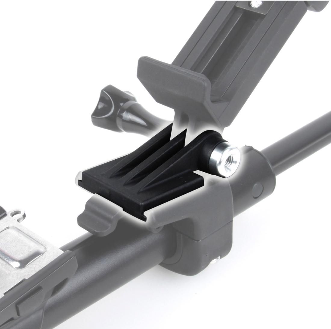 TMC HR379 Outdoor Selfie Monopod Quick Release Mount for GoPro  NEW HERO /HERO6   /5 /5 Session /4 Session /4 /3+ /3 /2 /1, Xiaoyi and Other Action Cameras (Black)