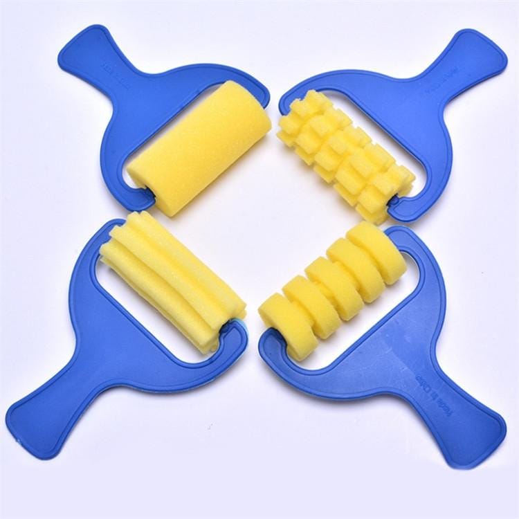 47 In 1 Childrens Art Painting Set EVA Sponge Early Education Graffiti Painting Supplies