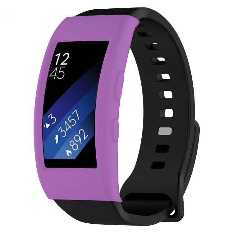 Intelligent Wearable Device, Galaxy Gear Fit2 / Fit2 Pro R360 Watch Protective Case (Purple)