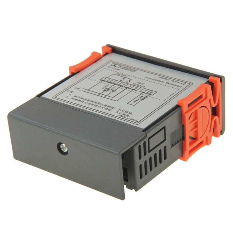 RC-210M Digital LCD Temperature Controller Thermocouple Thermostat Regulator with Sensor Termometer, Temperature Range: -40 to 110 Degrees Celsius