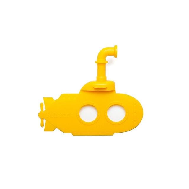 20 PCS Book Clip PP Material  Reuse  Repeatedly Reading Submarine Bookmarks (Yellow)