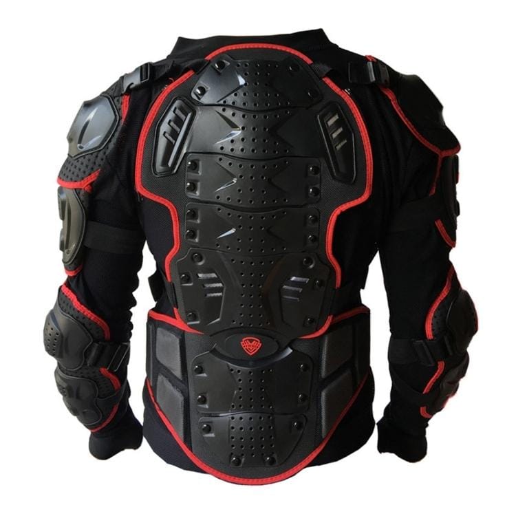 SULAITE BA-03 SUV Motorbike Bicycle Outdoor Sports Armor Protective Jacket, Size: S (Red)