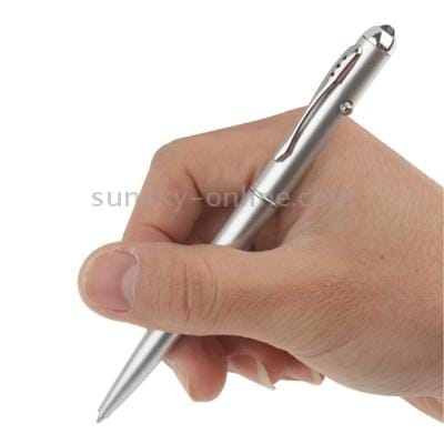 Magic Trick - Invisible Ink UV Light Pen (Silver)