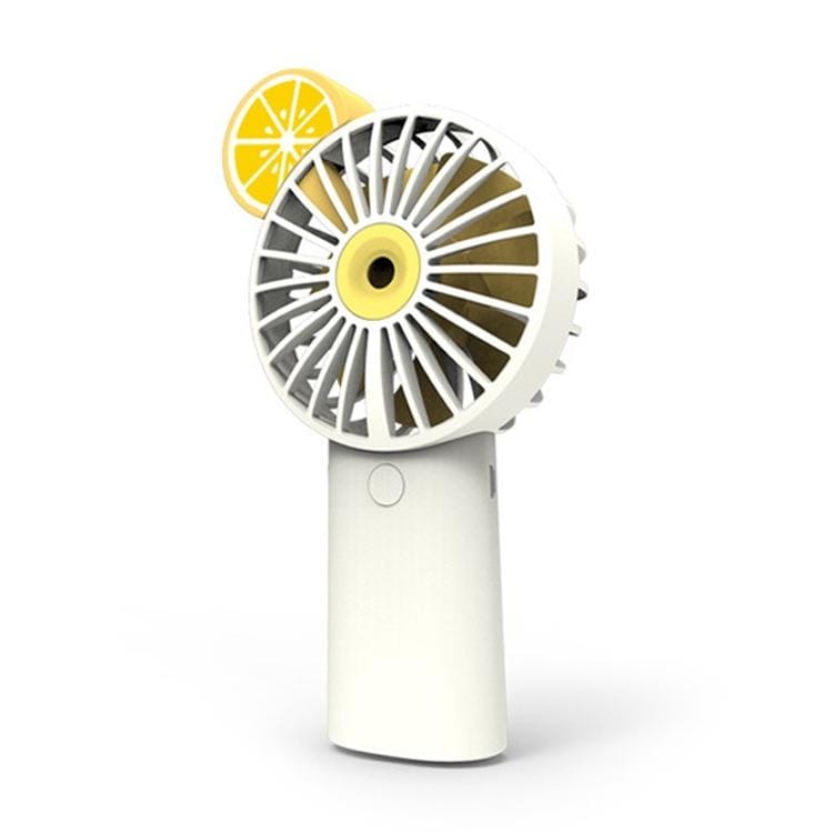 Fruit Charging USB Handheld Spray Humidifying Pocket Fan (Green)