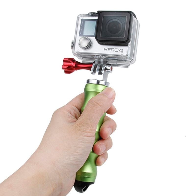 TMC HR295 Module Aluminum Grip for GoPro Hero4 / 3+ / 3, SJ4000, Xiaomi Yi Sport Camera (Green)