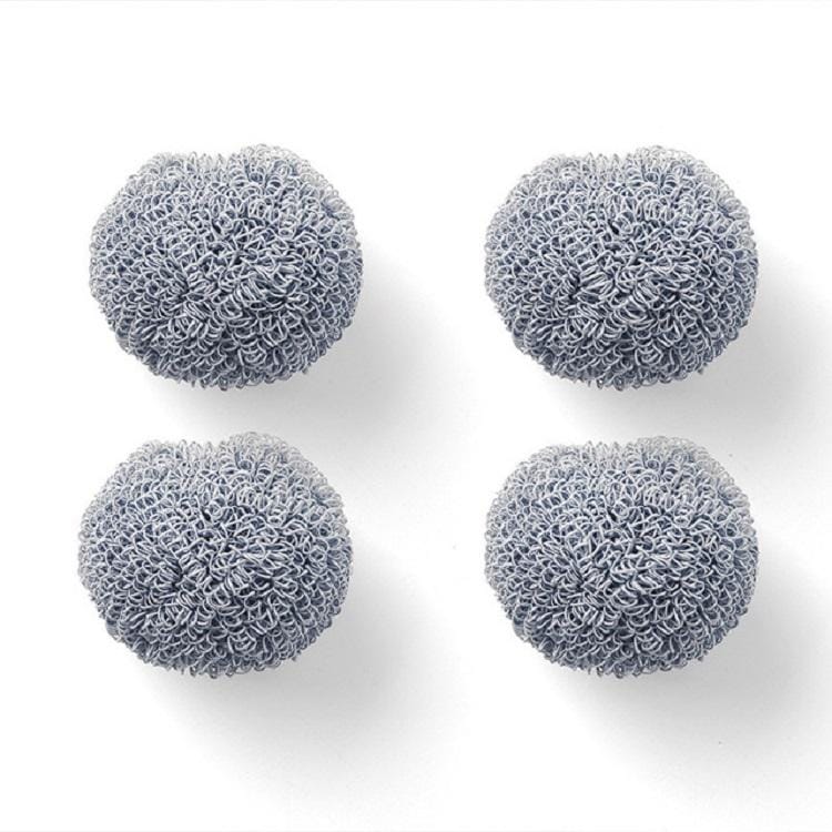 4 PCS / Set Polyester Cleaning Brush Pot Brush Replacement Heads