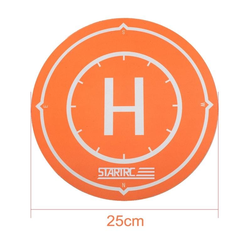 STARTRC RC Drone Quadcopter Portable Parking Apron Fast-fold Landing Parking Pad for DJI Mavic Mini / Air 2 / Shark, Diameter: 25cm