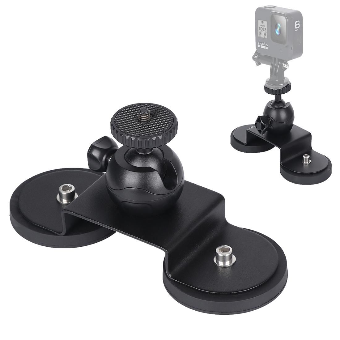 Car Suction Cup Mount Bracket for GoPro HERO9 Black / HERO8 Black /7 /6 /5 /5 Session /4 Session /4 /3+ /3 /2 /1, Xiaoyi and Other Action Cameras,, Size: M (Black)