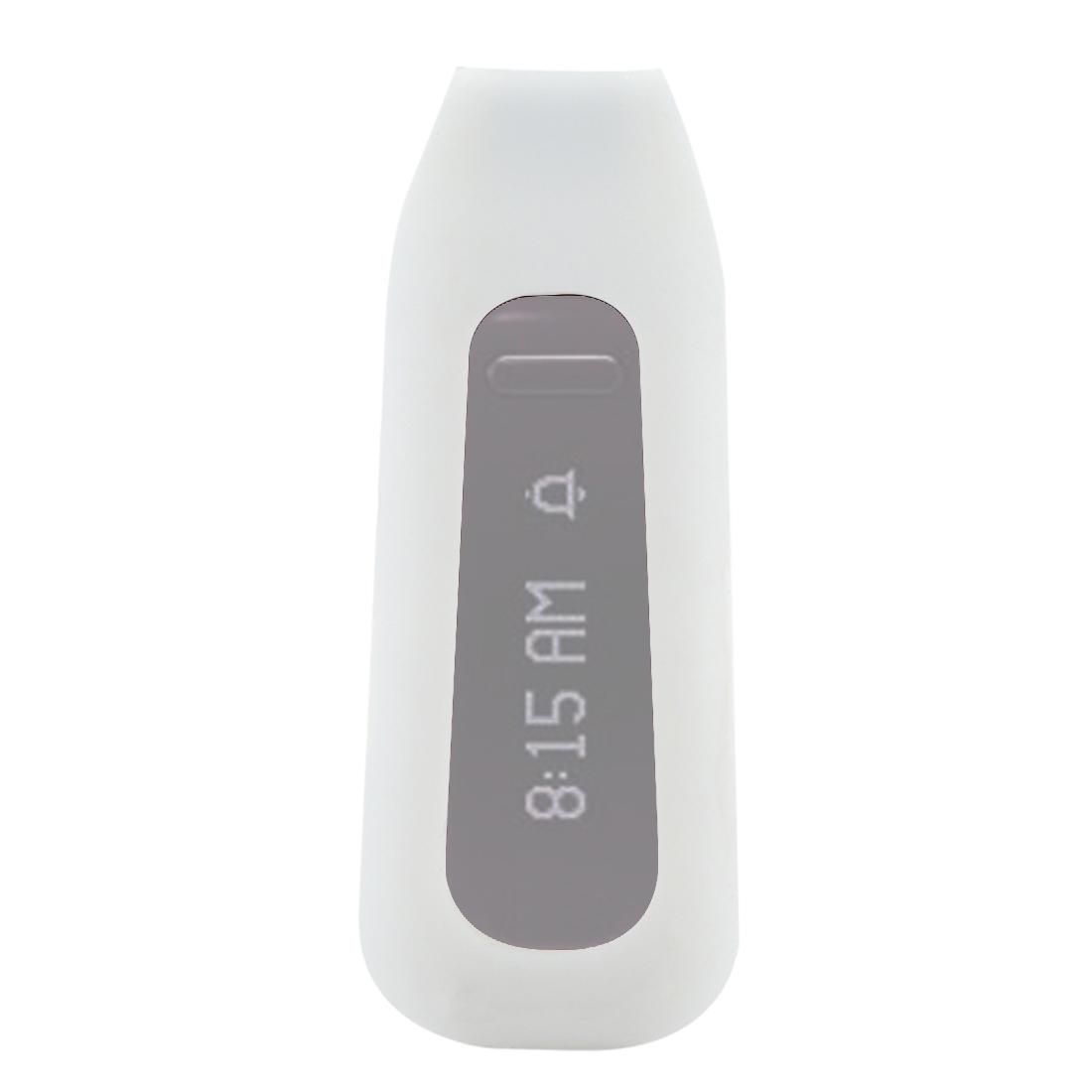 For Fitbit One Smart Watch Clip Style Silicone Case, Size: 6x2.2x1.5cm (White)