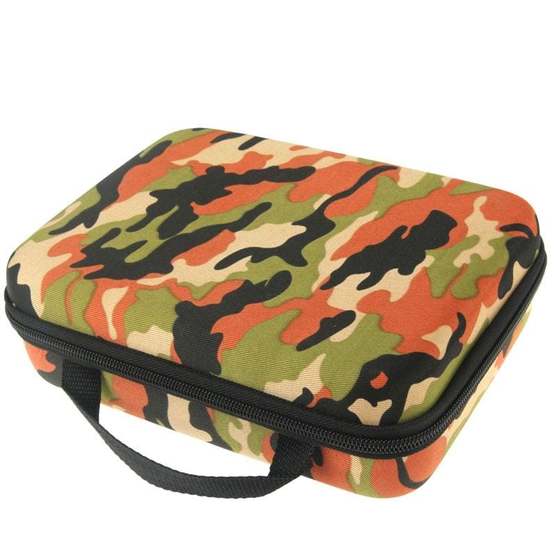 Camouflage Pattern EVA Shockproof Waterproof Portable Case for GoPro HERO 4 / 3+ / 3 / 2 / 1, Size: 21cm x 16cm x 6.5cm (Style3)