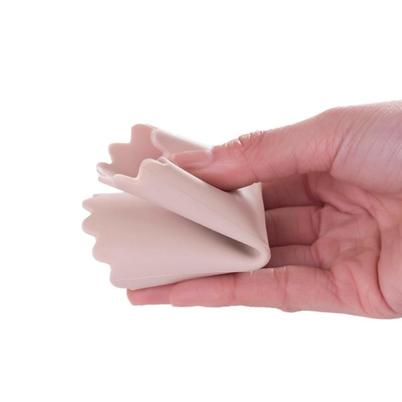 10 PCS Household Garlic Peeling Tool Manual Thickening Silicone Peeling Tool Portable Garlic Peeling Device (Olive Green)
