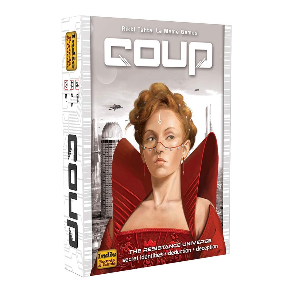 Funny Card Game Coup Face-down Character Cards Party Game - 1 set
