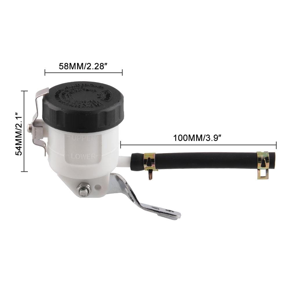 MB-HC133 Motorcycle Brake Master Cylinder Oil Reservoir with Bracket for Suzuki