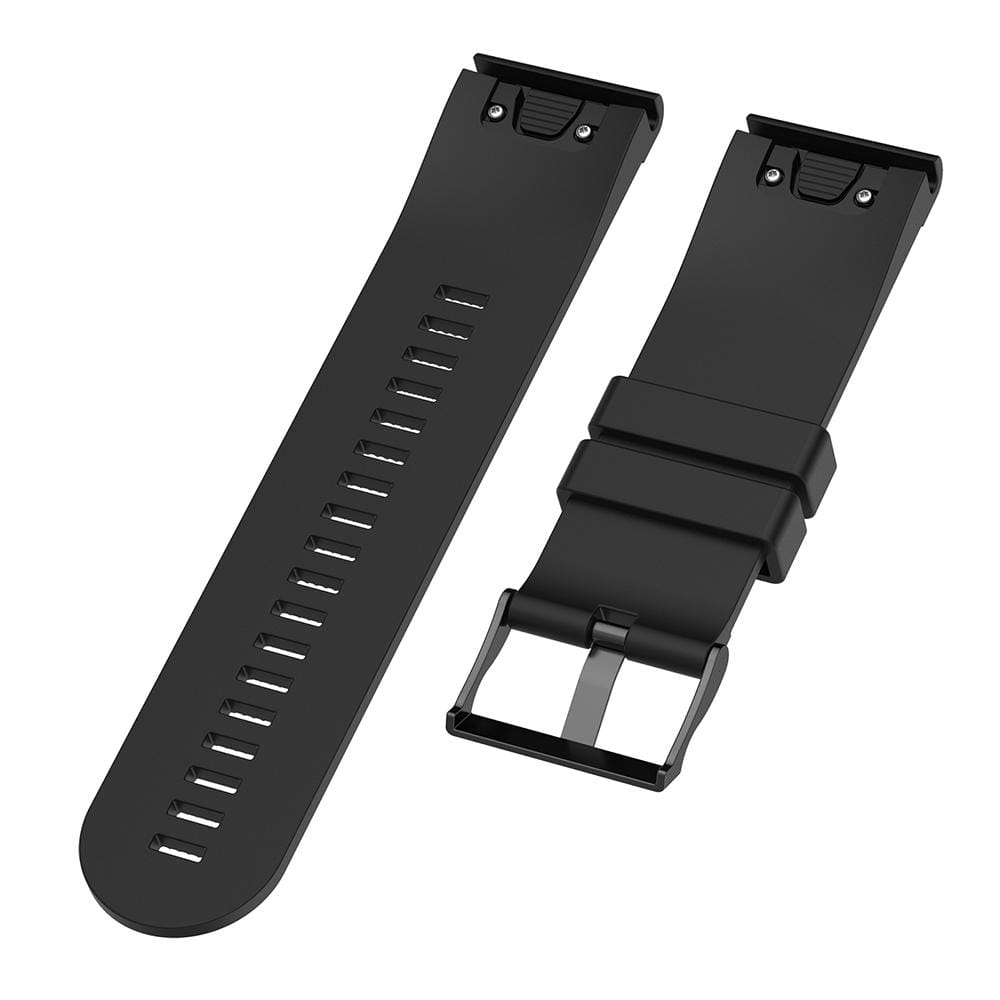 For Garmin Fenix 5X  Fenix3 / Fenix3 HR Silicone Replacement Wrist Strap Watchband (Rose Red)