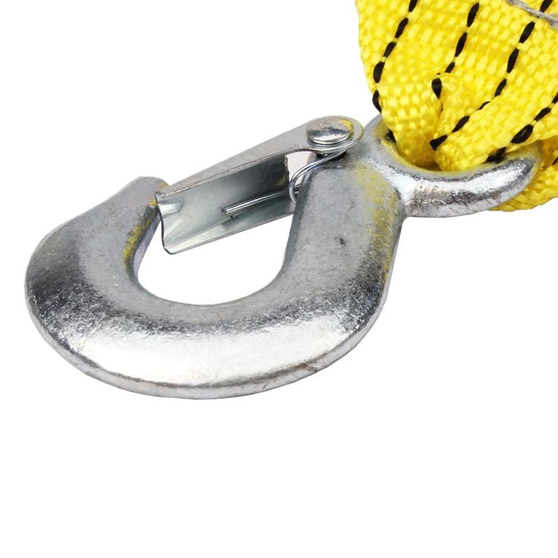 3 Tons Vehicle Towing Cable Rope, Length: 3m (Yellow)