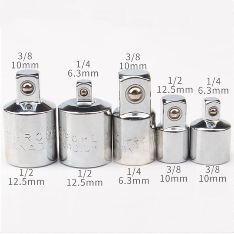 Steel Converter Adapter Reducer Car Bicycle Garage Repair Tools, Specification:1/4 to 3/8