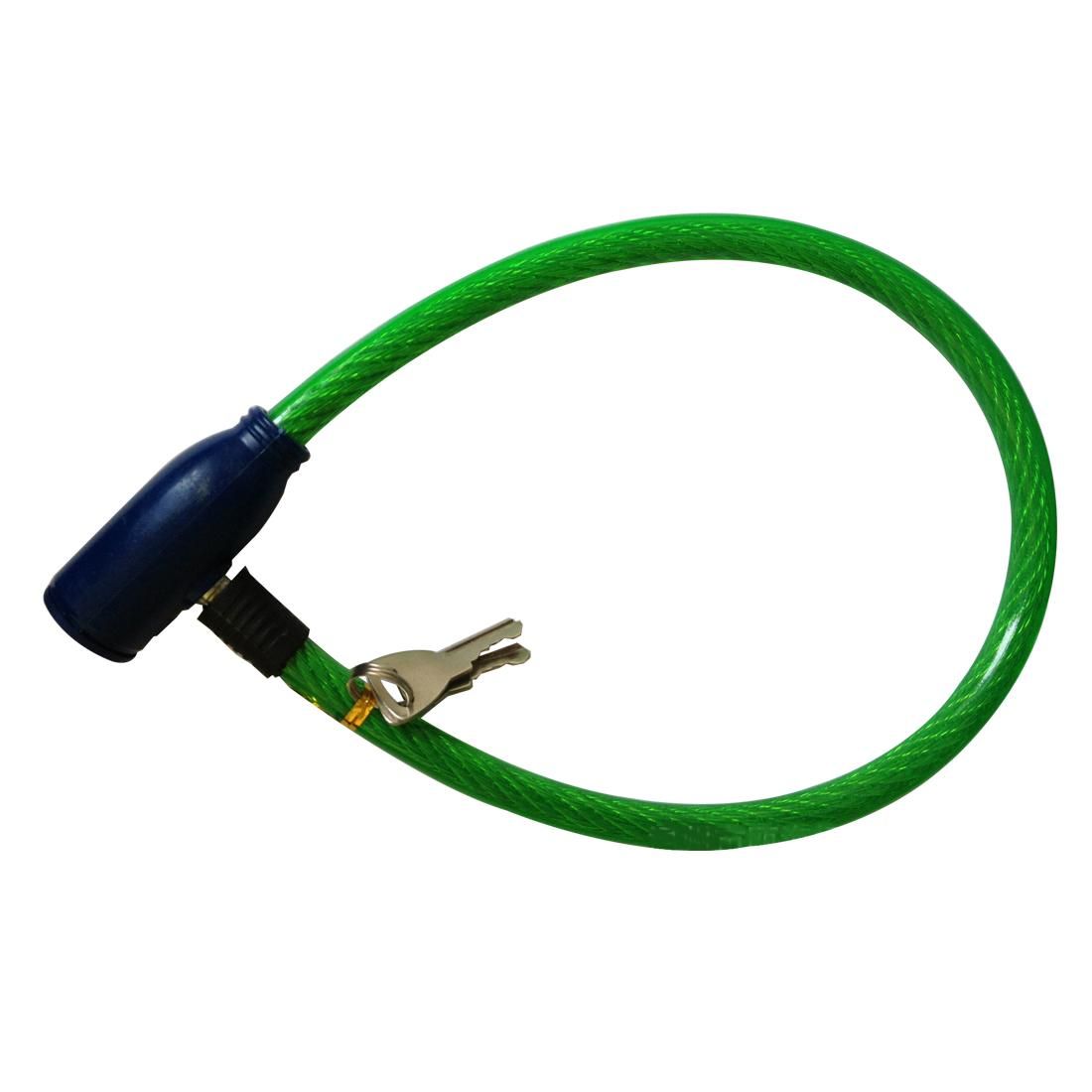 Motorcycle Bike Anti-theft Lock with Keys (Green)