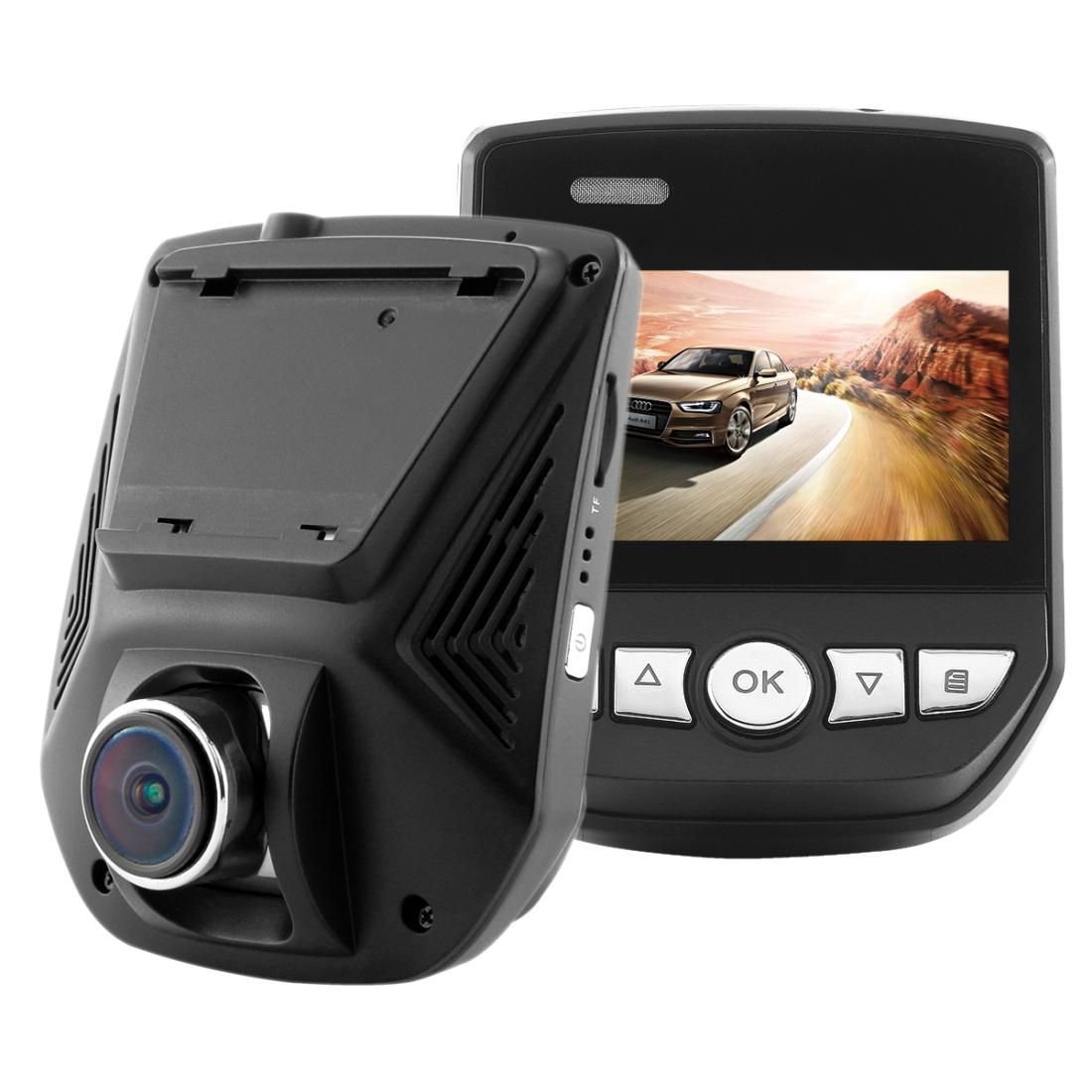 A305 Car DVR Camera 2.45 inch IPS Screen Full HD 1080P 170 Degree Wide Angle Viewing, Support Motion Detection / TF Card / G-Sensor / WiFi / HDMI (Black)