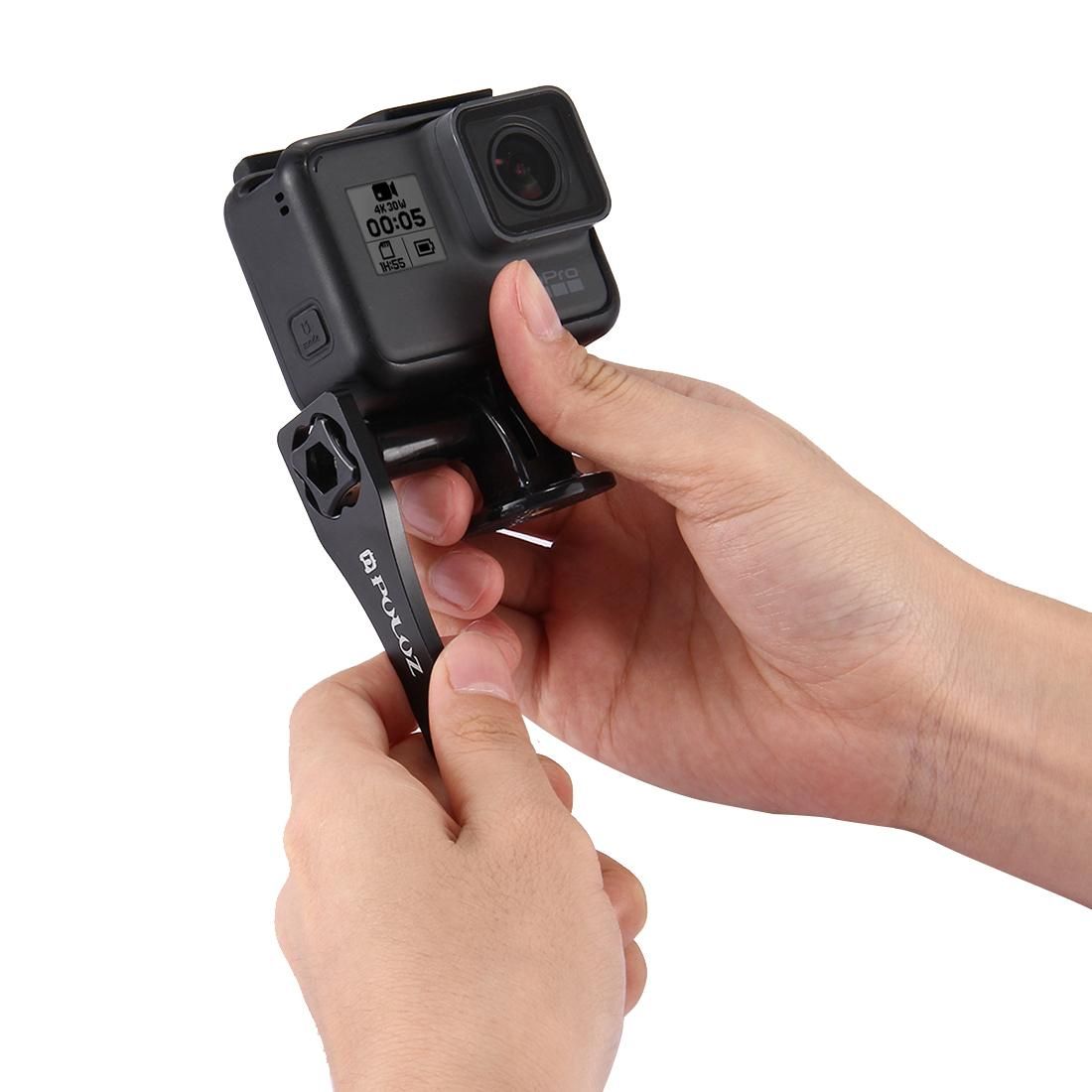 PULUZ CNC Aluminum Alloy Tighten Screw Cap Wrench Tool for GoPro HERO9 Black / HERO8 Black / HERO7 /6 /5 /5 Session /4 Session /4 /3+ /3 /2 /1, Xiaoyi and Other Action Cameras (Gold)