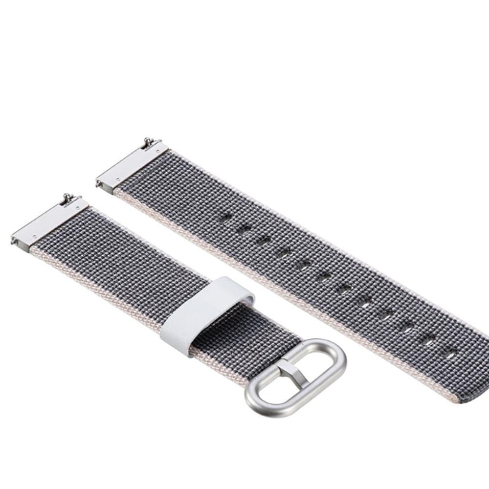 For Garmin Vivoactive 3 Nylon Replacement Wrist Strap Watchband with Buckle (Blue)