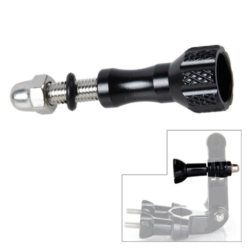 TMC Aluminum Thumb Knob Stainless Bolt Screw for GoPro  NEW HERO /HERO6   /5 /5 Session /4 Session /4 /3+ /3 /2 /1, Length: 5.8cm (Gold)