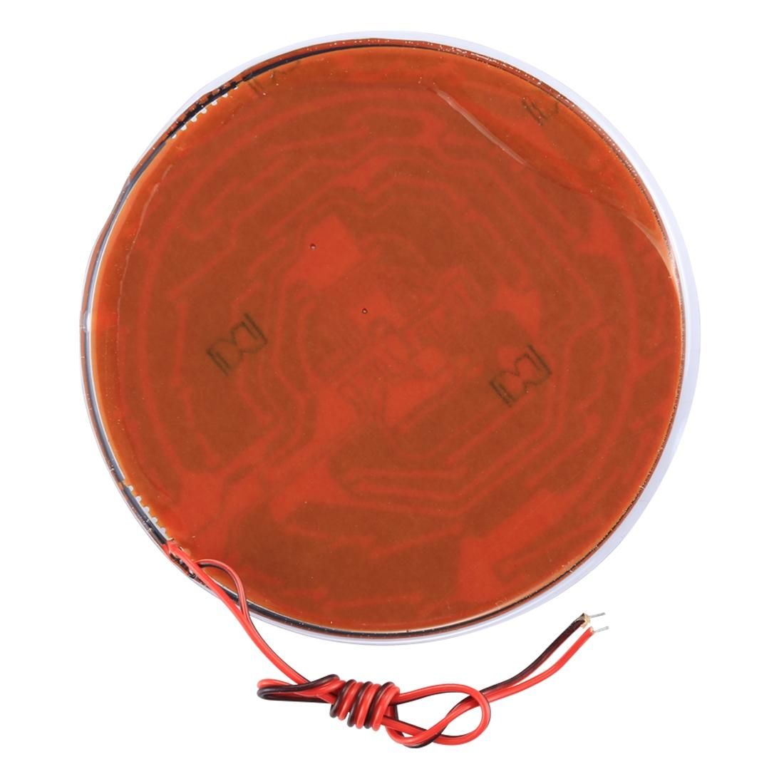 49 LEDs SMD 2835 Motorcycle Modified RGB Decorative Light Styling Flash Atmosphere Lamp, Diameter: 10cm, DC 12V