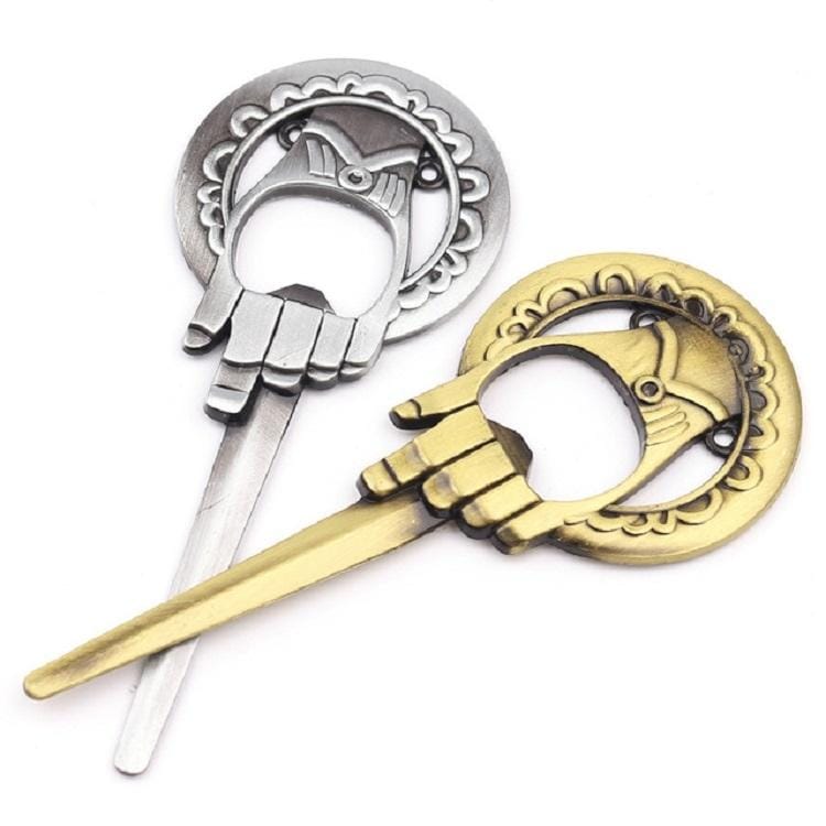 Creative Bronze Retro Key Shape Opener Corkscrew Gift (Ancient Bronze)