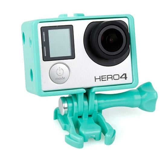TMC BacPac Frame Mount Housing Case for GoPro HERO4 /3+ /3 (Green)