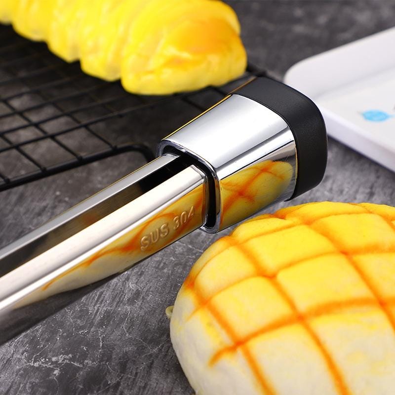 2 PCS Stainless Steel Food Clip Baking Bread Clip Carbecue Clip Steak Clip