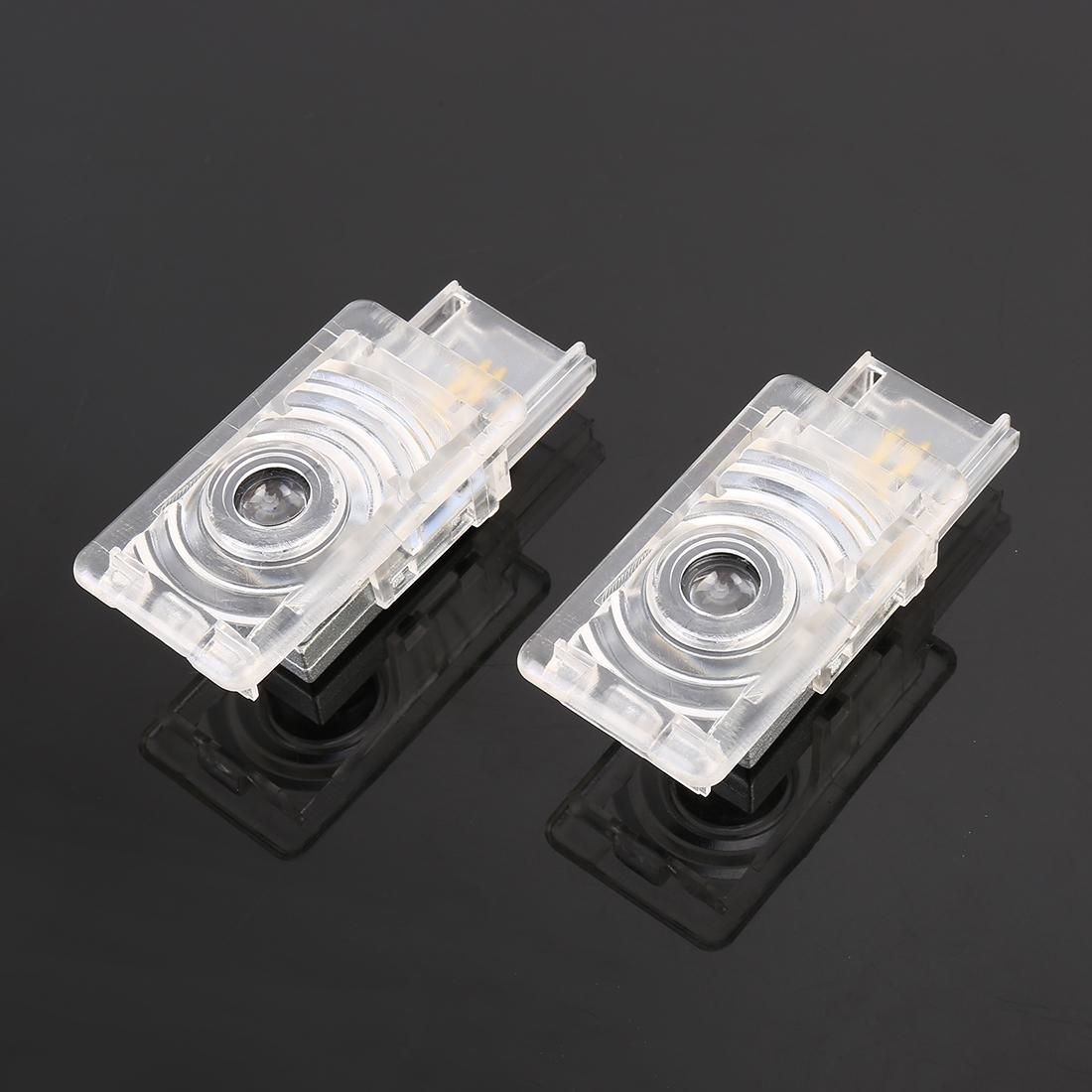 2 PCS DC12V 1.8W Car Door Logo Light Brand Shadow Lights Courtesy Lamp for Cadillac