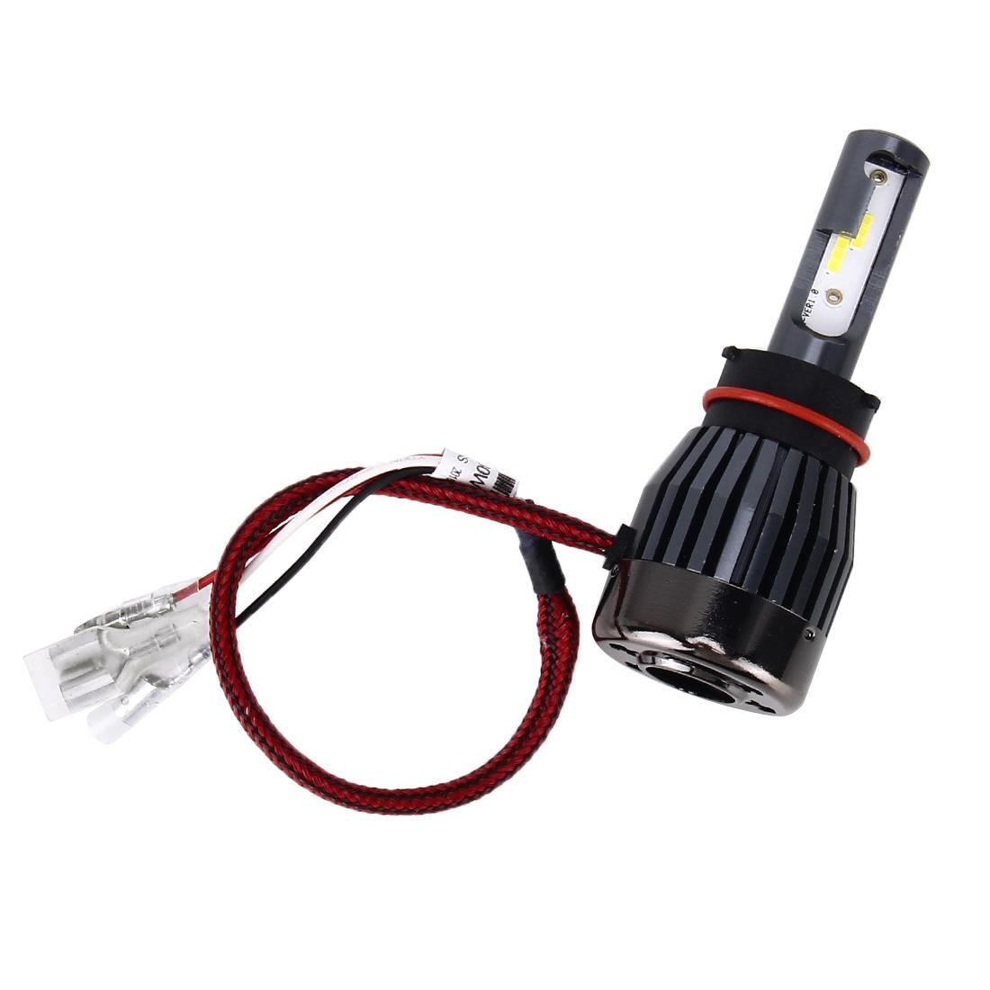Motorcycle Headlights 30W 6000K 2100LM Bright White LED Bulbs Lamp, DC 9-36V