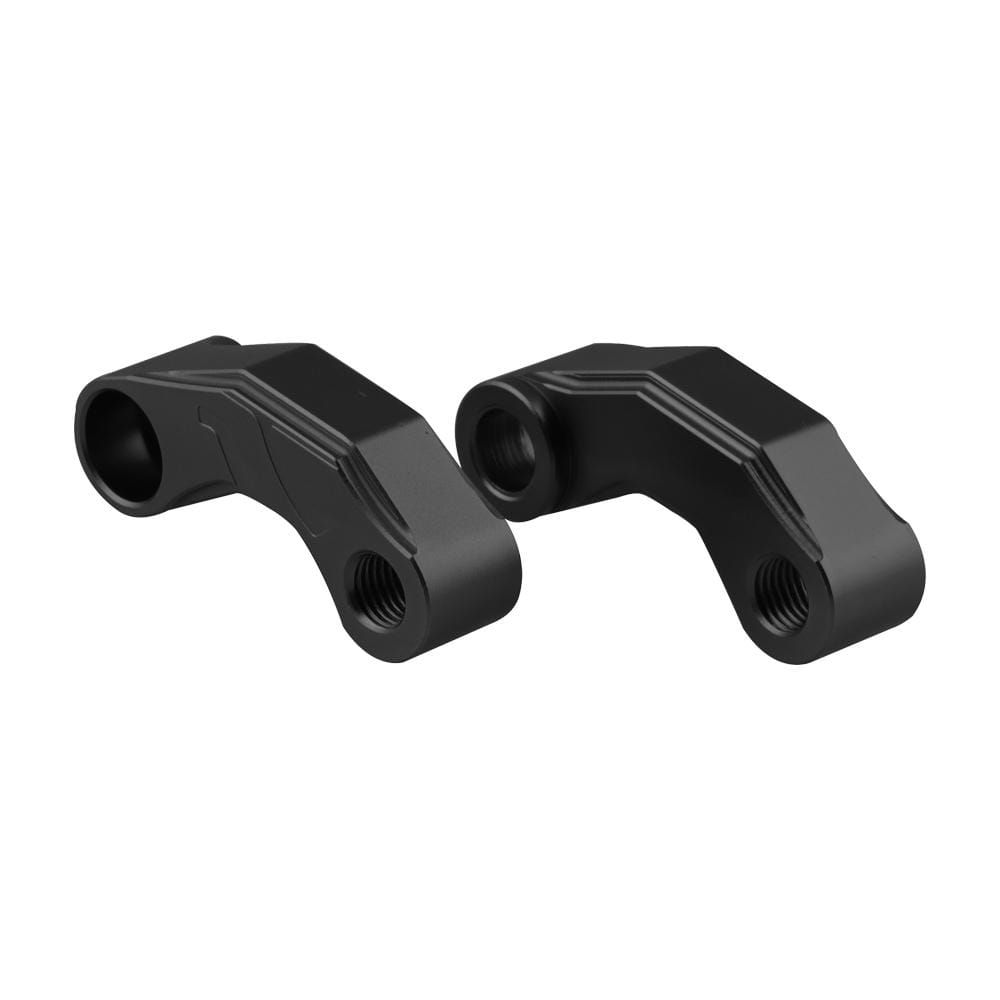 MB-MH029 Motorcycle Mirrors Riser Extension Brackets Adapter for BMW R1200GS LC (Silver)