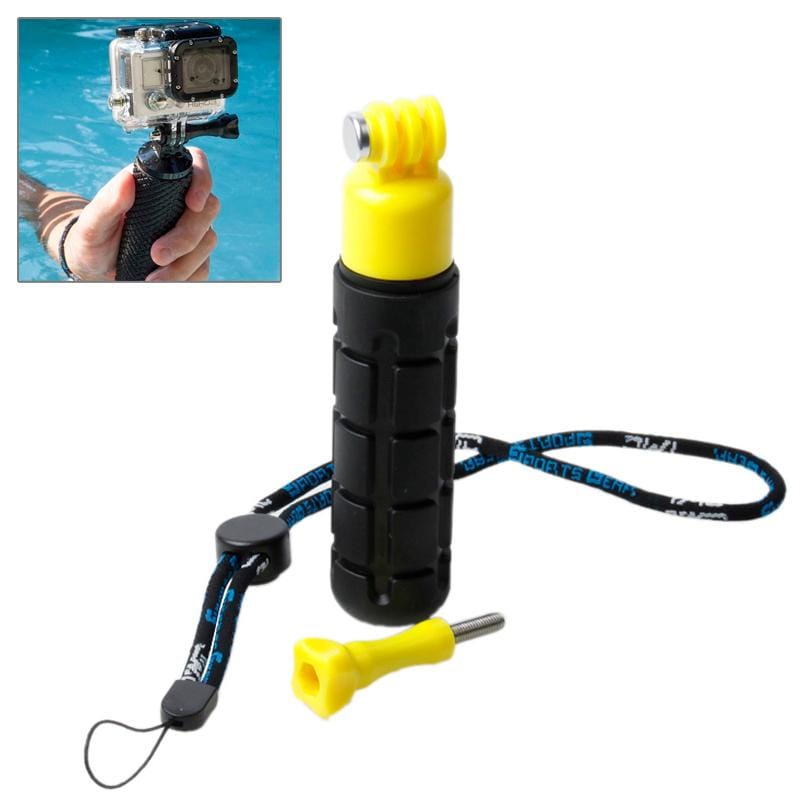 TMC HR203 Grenade Light Weight Grip for GoPro  NEW HERO /HERO6   /5 /5 Session /4 Session /4 /3+ /3 /2 /1, Xiaoyi and Other Action Cameras, HR203 (Yellow)