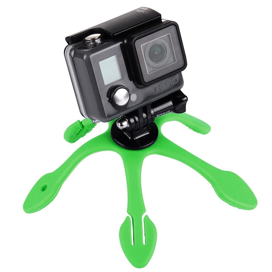Portable Mini Flexible Octopus Camera Tripod Mount Phone Stand Holder (Blue)