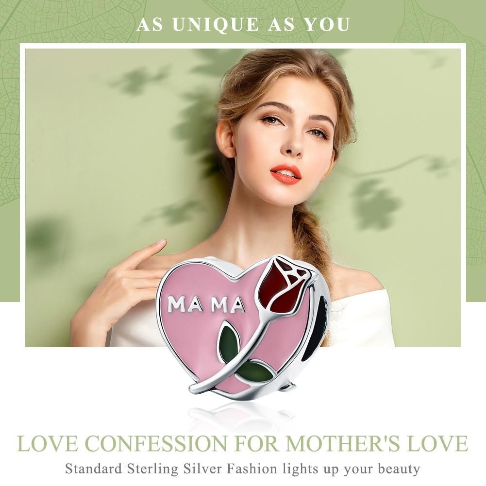 S925 Pure Silver Platinum Plated Accessories Pendant Beads