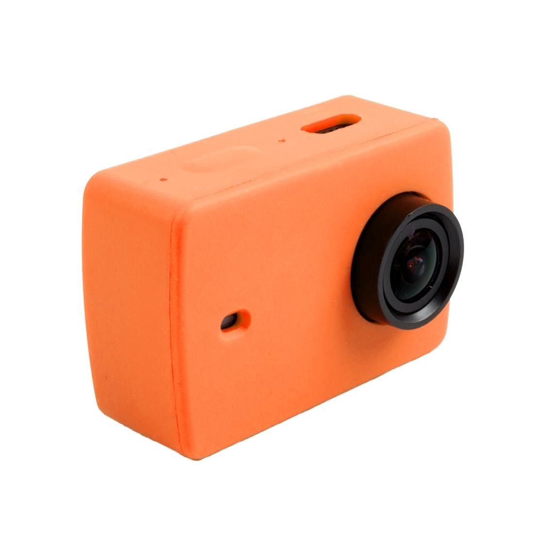 For Xiaomi Xiaoyi Yi II Sport Action Camera Silicone Housing Protective Case Cover Shell (Orange)