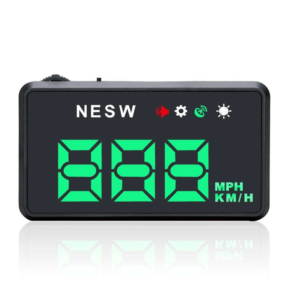 H1 3.5 inch Universal Car GPS HUD Vehicle-mounted Head Up Display Speed Display