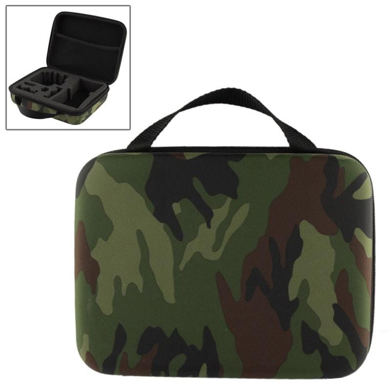 Camouflage Pattern EVA Shockproof Waterproof Portable Case for GoPro HERO 4 / 3+ / 3 / 2 / 1, Size: 21cm x 16cm x 6.5cm (Style1)