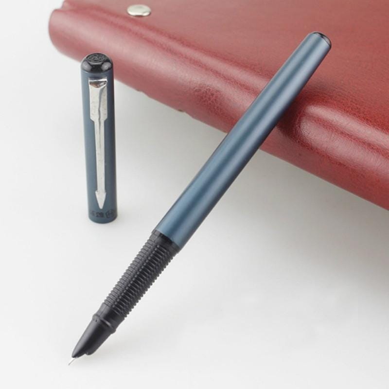2 PCS Special Pen for Metal Students Writing Practice (Blue)